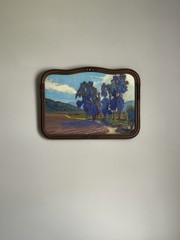 Antique Frame Oil Painting California Artist James Osorio HWY 79 San Diego