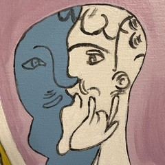 1931 Cubist Figurative Masterpiece „The Sculptor“ by Pablo Picasso Render