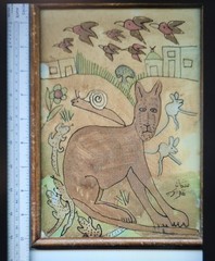 Attributed to Othman Faraj (عثمان فرج) – Original Signed Middle Eastern Folk Art