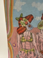 Jose Lozano Painting Mexican Modernism Man Woman Portrait Modernist Listed