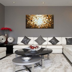 Abstract Oil Paintings Canvas Modern Wall Art 40″L X 20″W Decor