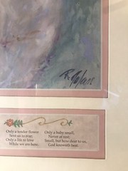 Mother And Child By R. Zolan Signed Framed Matted