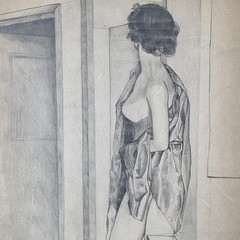 Lot of Artist Portfolio Sketches – Portrait Male Female Nude Model Illustration