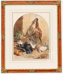 James Hardy II (1832–1889) – 19th Century Watercolour, Still Life of Dead Game