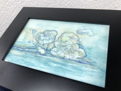Watercolor Art “Arizona Sky” Original Michael Nguyen Cold Press 4×6 Clouds Skies