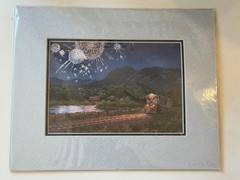 Joseph Bohler Fourth Of July 4th Matted Limited Edition Print Fireworks New 8×10
