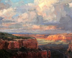 Arizona Mountain landscapeP Art Giclee Printed Oil Painting Print