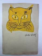 Andy Warhol COA Vintage Painting Drawing Art Original Signed Stamp