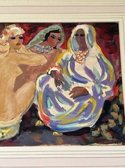 THEODORE NADEJEN PAINTING RUSSIAN AMERICAN MODERNIST Rare FAMOUS ILLUSTRATOR