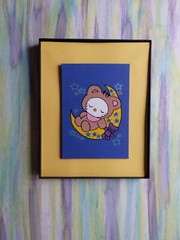 Memories of Saturday Morning Cartoons Acrylic Canvas Fan Art Paintings