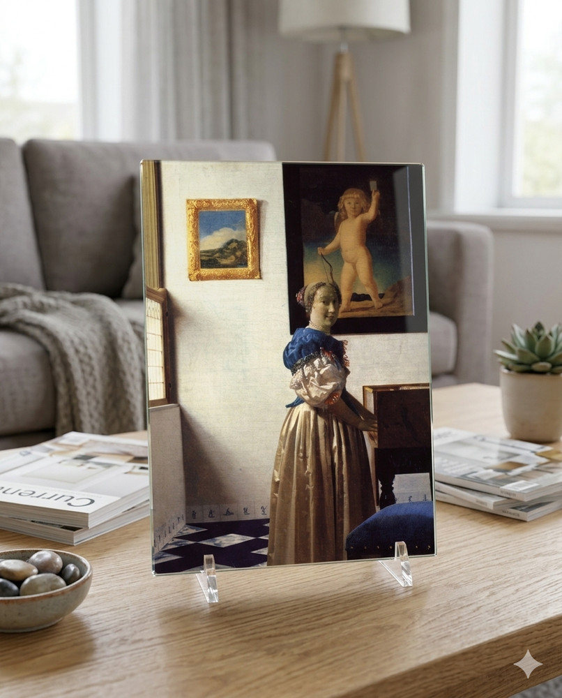 Vermeer Paintings on Ceramic Tile – Fine Art Décor – You Choose the Art & Size.