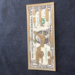 Hustle 1 Dollar Bill painting Graffiti Art Street Art Tattoo Art