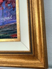 Original Slava Ilyayev Oil On Canvas Painting, Framed, with COA