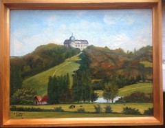 H.Augustin Castle Hinnenburg At Brakel IN Lk Höxter, North Oil