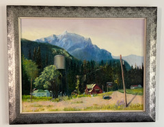 „My Mountainous View“ By Renowned Landscape Artist Howard Cohen Grand Tetons