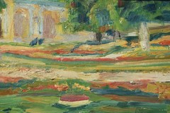Paula Wimmer 1876-1971 Dachau/painting around 1915-20 Nymphenburg Palace Park