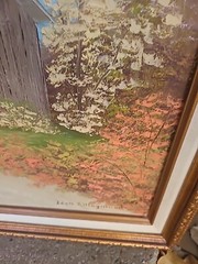 Idell Ellingwood 16×20 Oil Painting Framed 21×25 Ornate Frame