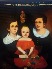Fine Museum Acquired Antique 19th C Portrait Painting, c 1830