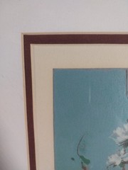 Limited Edition Watercolor Framed, 27 Of 250 Signed 15×18