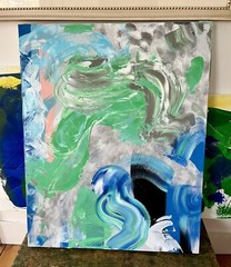 Original Acrylic Abstract – Day In The Life