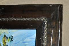 Vintage Morris Katz Original Signed Oil/Board Signed 1983 Listed Artist Framed