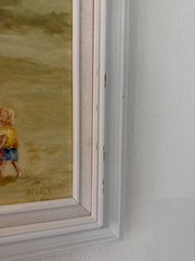Joan Miller Set of 2 Signed Framed Impressionist Oil on Canvas Beach Seascapes