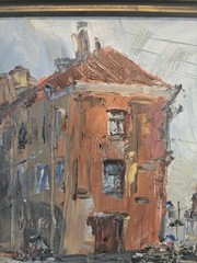 Original Oil Painting St. Petersburg Streetscape Alexander Rusanov 2009 8×12…