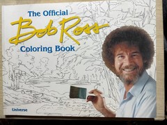 The official Bob Ross coloring book