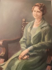 Vintage Pastel Painting Portrait 1930s