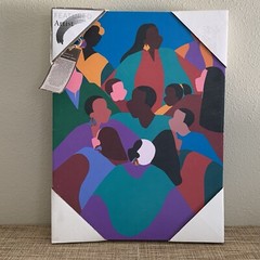 Resilience by Synthia Saint James African Canvas Art Gallery Wrapped 24 X 18 NEW