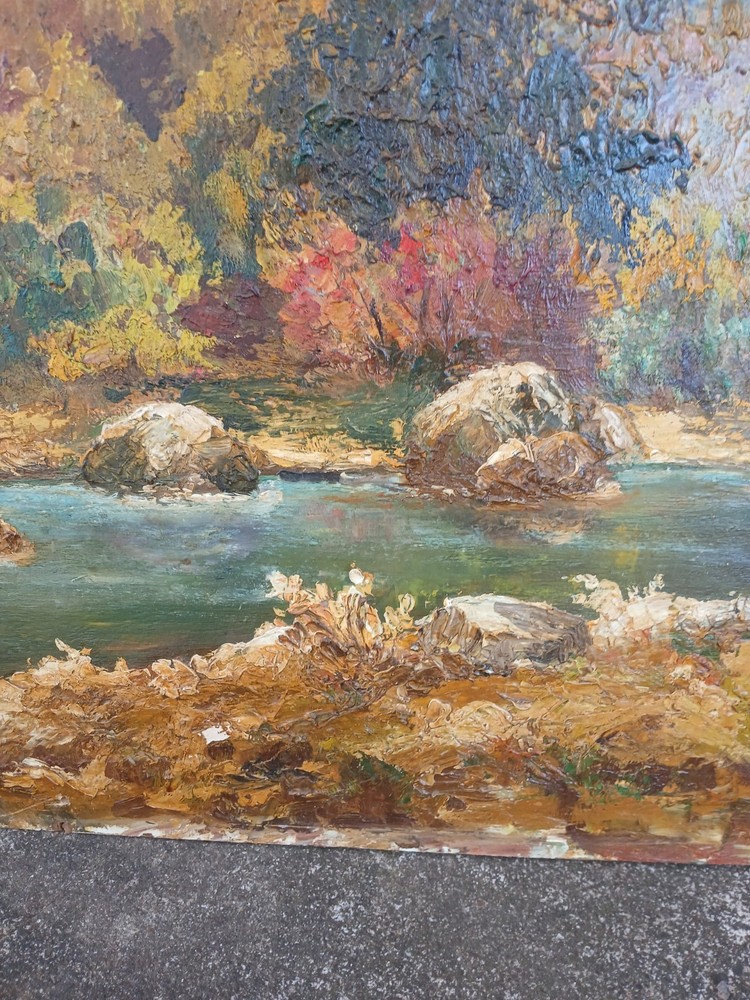 Original Oil Painting By Theodore Earl BUTLER (1861-1936) 20″x30″
