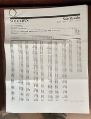 1985 Sotheby’s Auction – Important American Paintings, Drawings and Sculpture