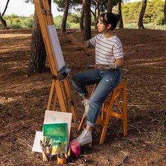 Stretched Canvases Painting Canvas for Acrylics,Oils & Other Painting Media