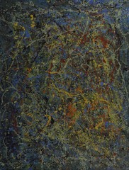 Jackson Pollock style￼ Profession￼al Painting 81” X 62”(6ft 9in)Abstract Modern