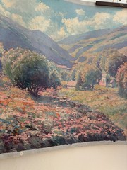 L. Simon Signed “America’s Heartland” Mountain Farm County Original Canvas 30×40