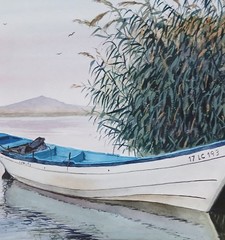 Original Painting in Watercolor „Calmness” 16″x 12“ NOT A PRINT
