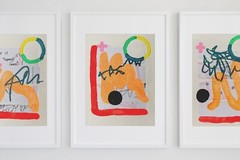 Original Collage Artwork – Small Wall Art – Abstract Art – Mixed Media – Vibrant