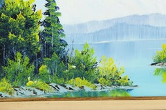 Bob Ross Painting Signed Original Oil on 18×24 Canvas w/ Bob Ross Inc COA