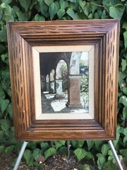 EUGENE SCHMIDT Original CALIFORNIA LANDSCAPE MODERN San Juan Capistrano Mission