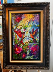 Michael Godard „Colors of Flight“ Embellished Giclée on Canvas, hand-signed