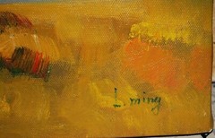 HORSE RUNNING ALONG OCEAN Original Art ACRYLIC PAINTING/CANVAS Signed 36″ x 24″