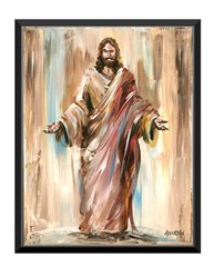 Atherton 11×14 Original Christian Painting Jesus Art “Forgiveness” Warm