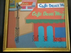 MID CENTURY PAINTING CUBIST CUBISM MODERNISM EXPRESSIONISM PARIS FRANCE FRENCH