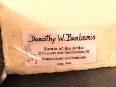 American  Artist Dorothy Barberis Mali West Africa Listed Ask Art Sketching Trip