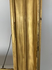 J. H. Miller 23karat Gold Leaf Gilded Arts And Crafts Frame 4” Moulding