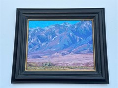 CALIFORNIA LANDSCAPE PAINTING IMPRESSIONIST FAMOUS LISTED MATTHEW REYNOLDS OIL