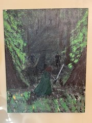 Original Acrylic Canvas Painting 14X11 Lord Of The Rings Inspired