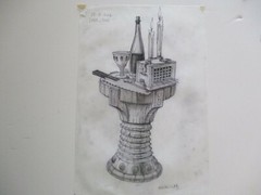 COLLECTION DRAWINGS ILLUSTRATION ANIMATION COMIC ART SCULPTURE ARCHITECTURAL