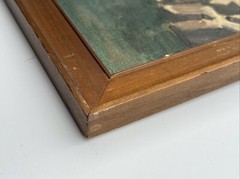 ANTIQUE EARLY CALIFORNIA PLEIN AIR PAINTING MASTERFUL 1910’S OIL MYSTERY ARTIST