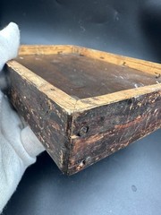 RRR Antique Oil Painting Skull Vanitas MEMENTO MORI vtg devil wood art Victorian
